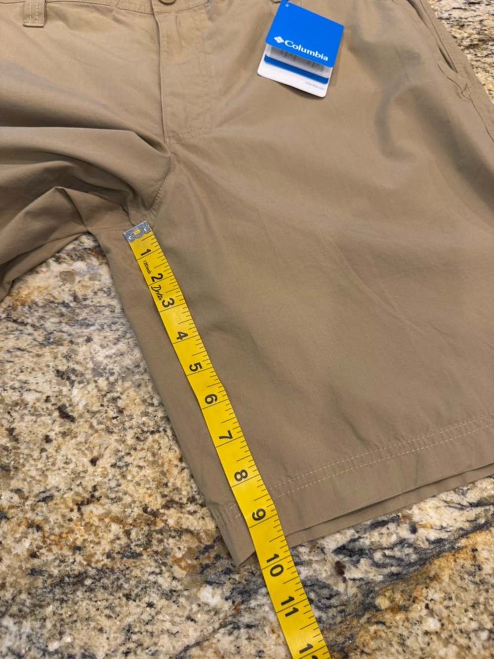 NWT Columbia Mens Modern Classic Khaki Shorts Size 38 - Picture 9 of 9